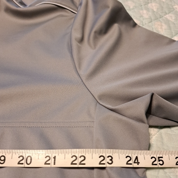 Mens Greg Norman 1/4 Zip Short Sleeve Jacket Size L - Picture 9 of 13